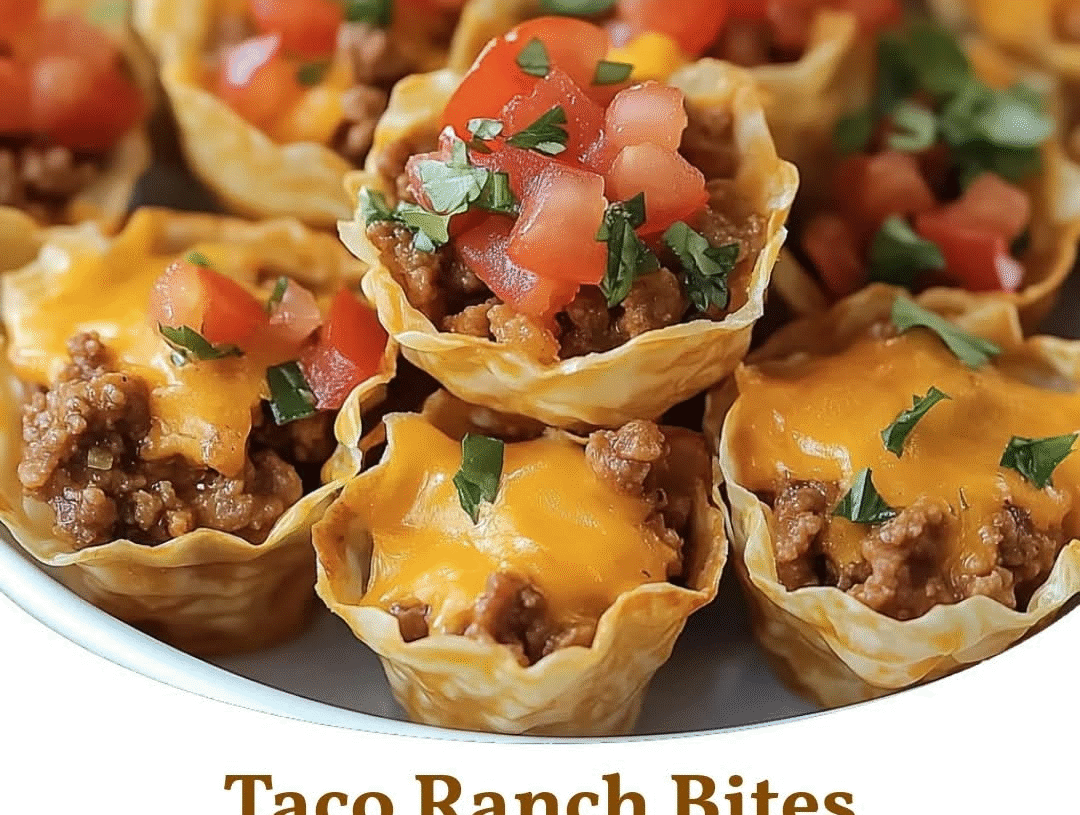 High Protein Taco Ranch Bites