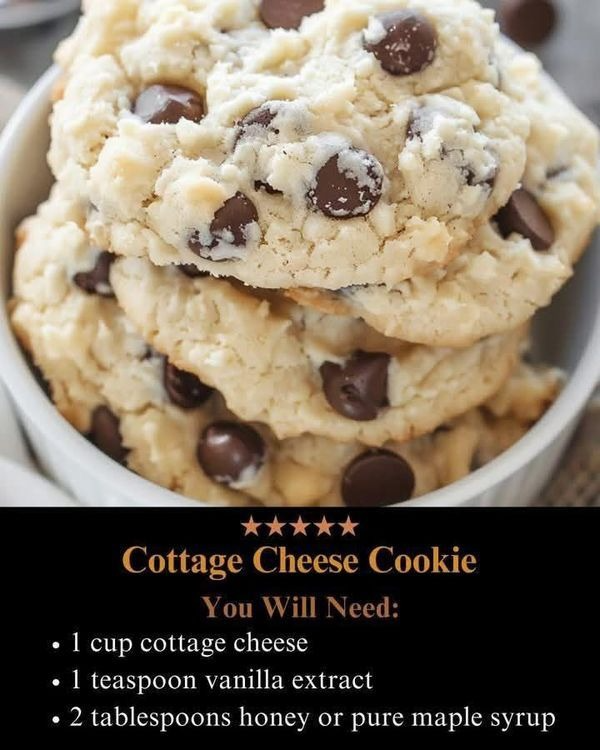 Cottage Cheese Cookies