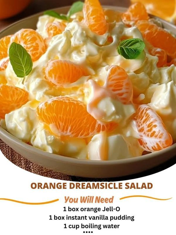 Orange Dreamsicle Salad