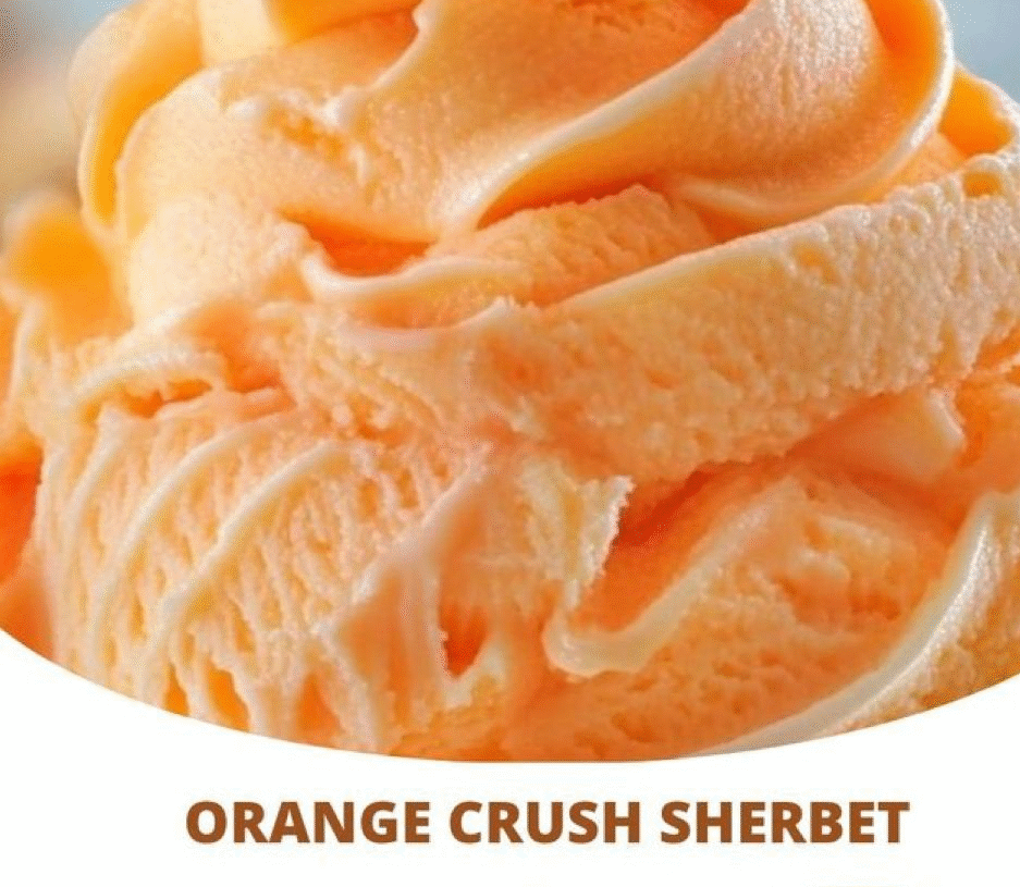 Orange Crush Sherbet