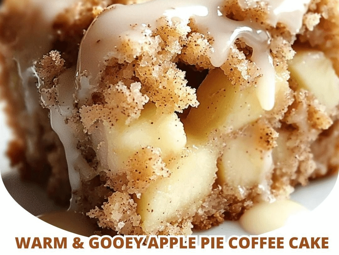 Warm & Gooey Apple Pie Coffee Cake – A Cozy Cinnamon-Kissed Delight