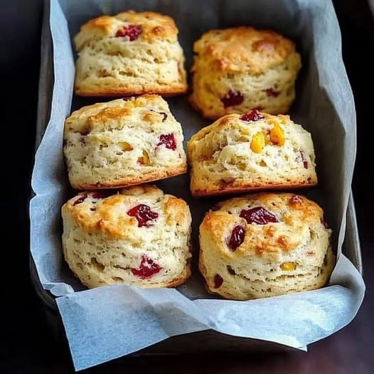 Diabetic-Friendly Cranberry Orange Scones