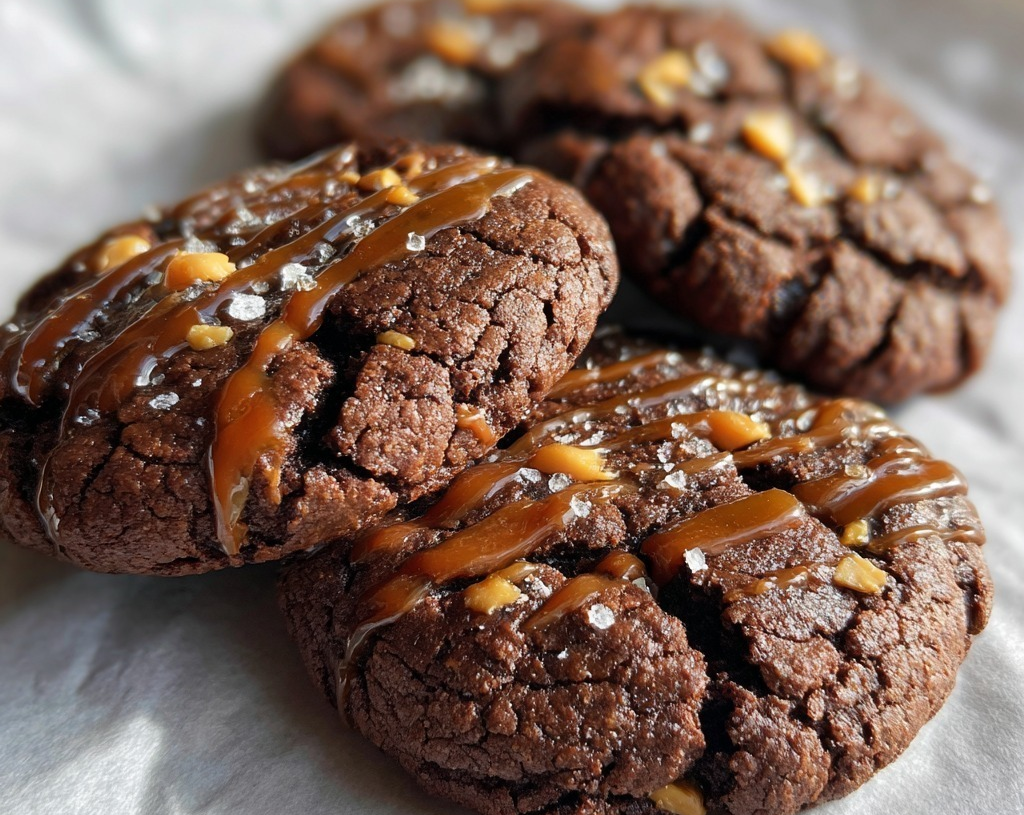 🍪 Healthy Peanut Butter Greek Yogurt Chocolate Fudge Cookies