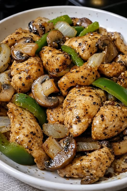 Garlic Herb Chicken & Veggie Skillet