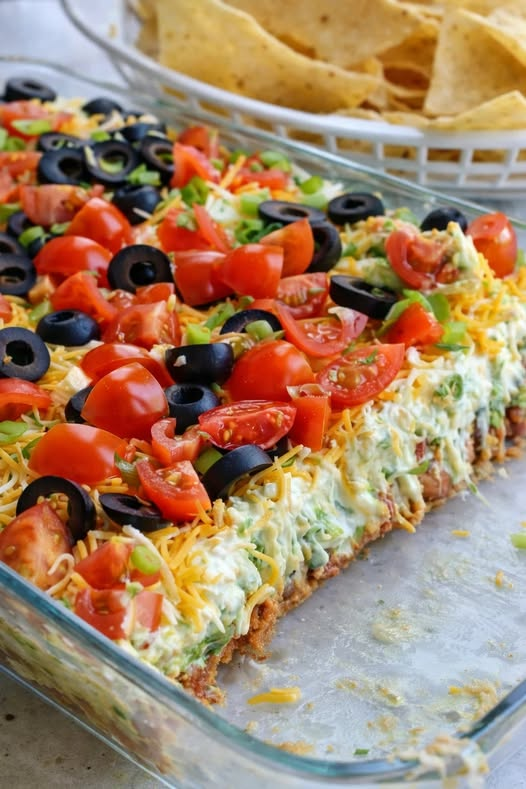 Low-Carb Layered Taco Dip (Diabetic-Friendly Party Favorite)