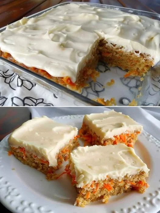Diabetic-Friendly Carrot Cake Bars