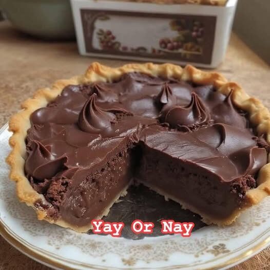 Old Fashioned Chocolate Pie