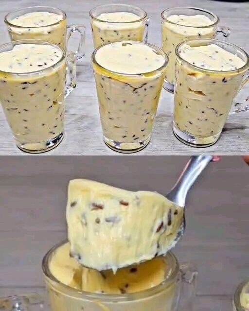 Creamy Banana–Date Blender Custard