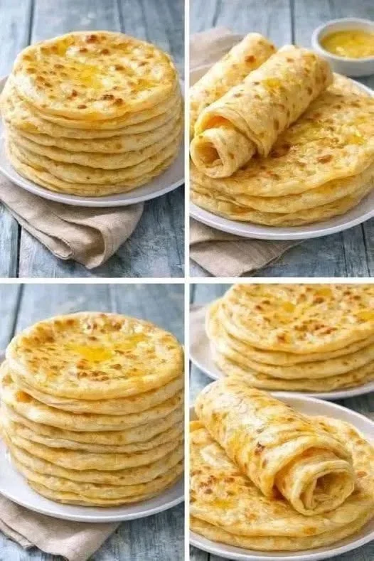 Soft Stuffed Cheese Flatbreads