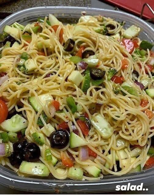 Homemade california-spaghetti-salad Recipe