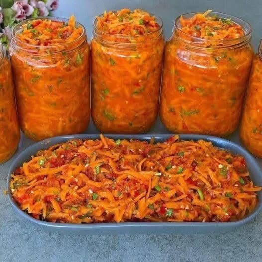 Korean Style Carrot Salad