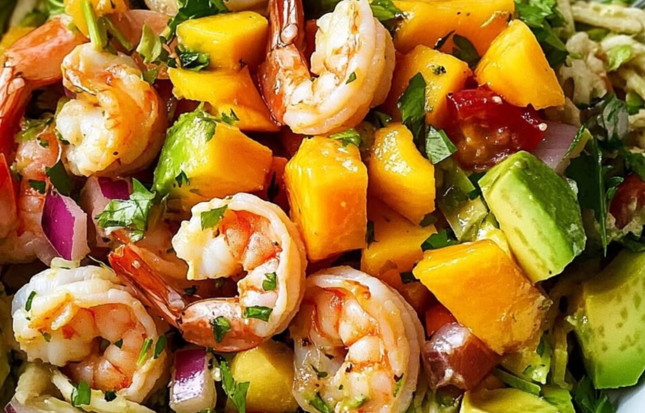  Prawn Mango Avocado Summer Salad