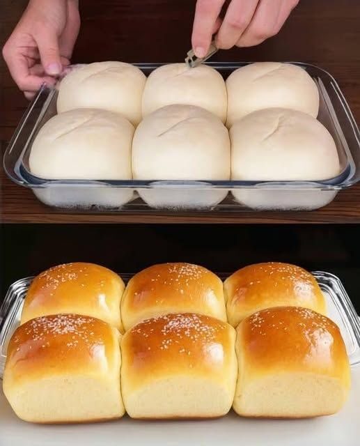 Soft Milk Bread Rolls
