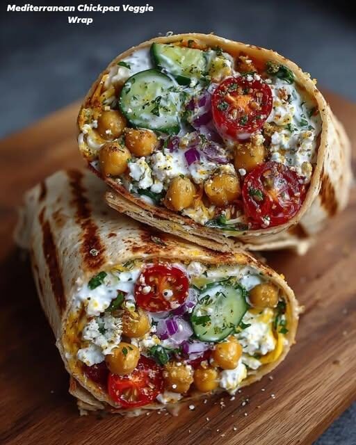 Mediterranean Chickpea Avocado Salad