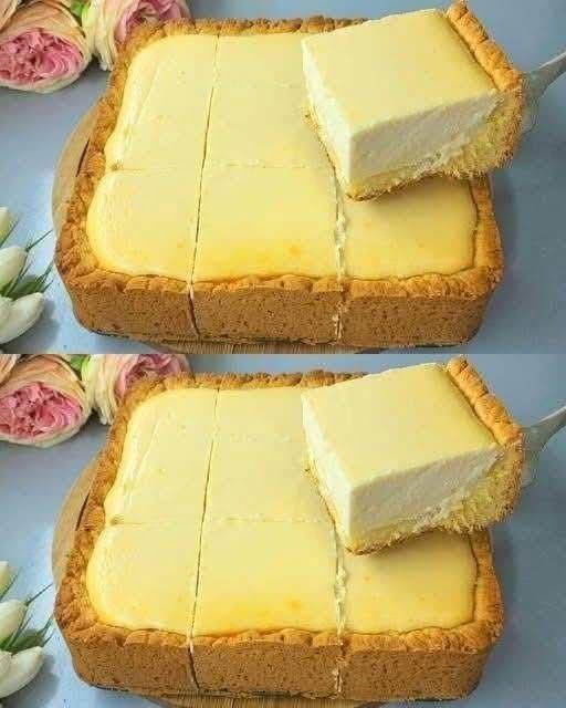 Creamy Square Cheesecake Bars