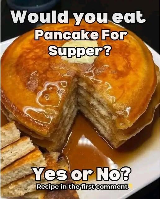 Pancakes for Supper – A Comforting Classic Anytime of Day