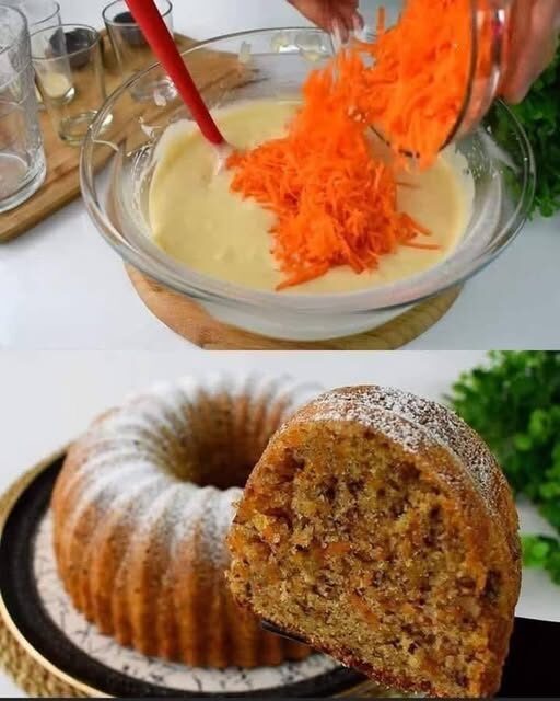 Carrot Cake (Soft & Moist)