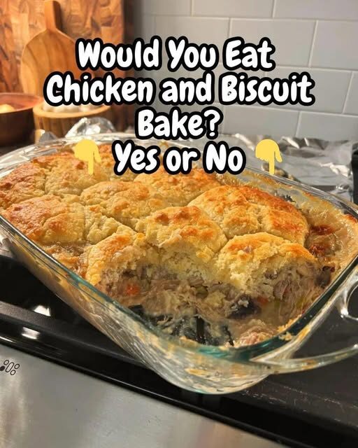 Chicken and Biscuit Bake