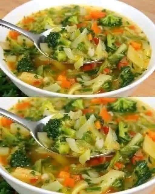 Hearty Vegetable and Ground Beef Soup