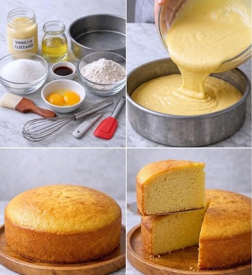 Custard Cake