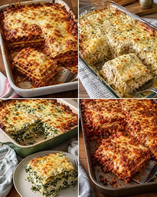 4 HOMEMADE LASAGNA RECIPES YOU NEED TO TRY