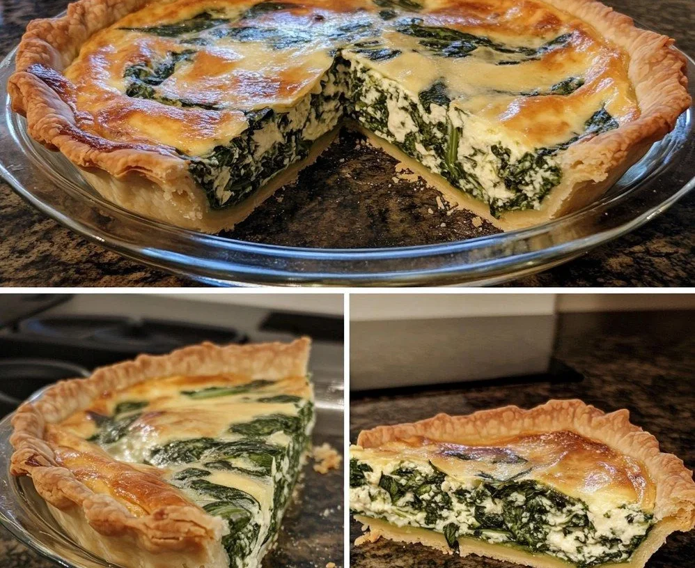 Vegan Spinach Quiche