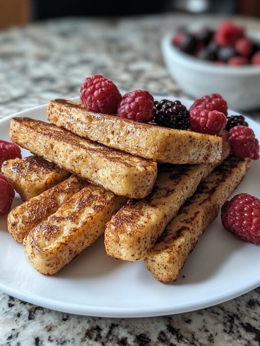 Vegan French Toast Sticks