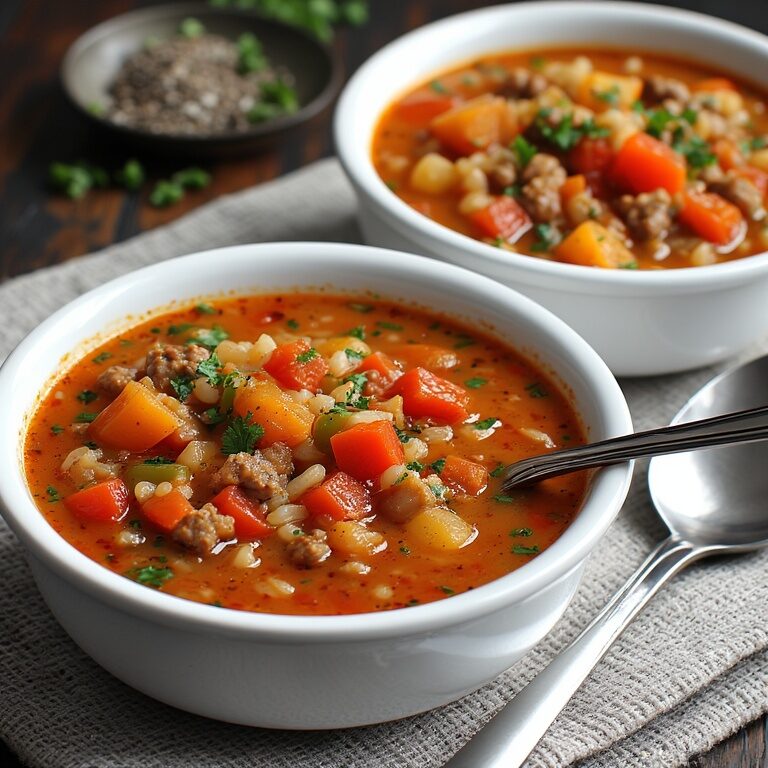 Stuffed Pepper Soup