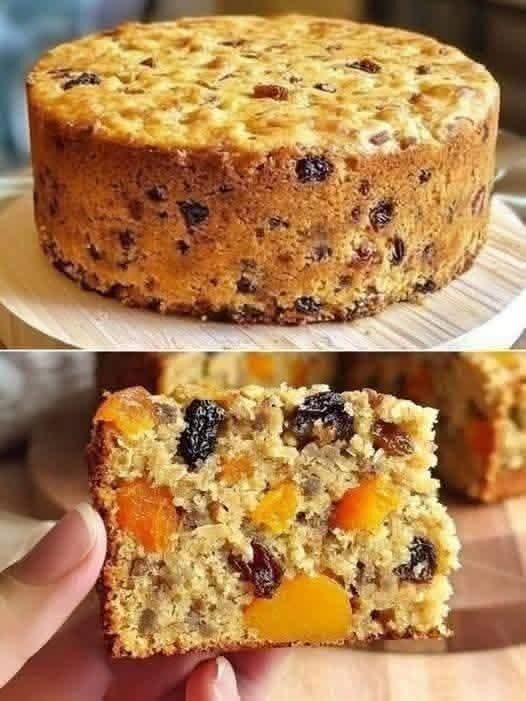 No-Sugar, No-Flour Oatmeal, Apple, and Carrot Cake