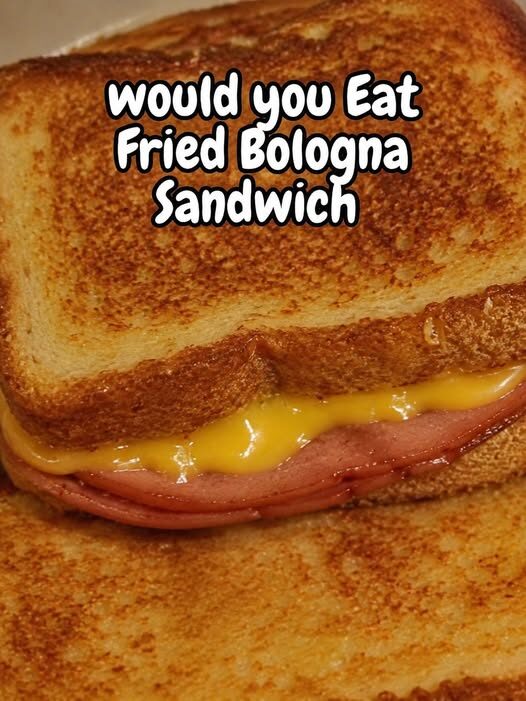 Fried Bologna Sandwich