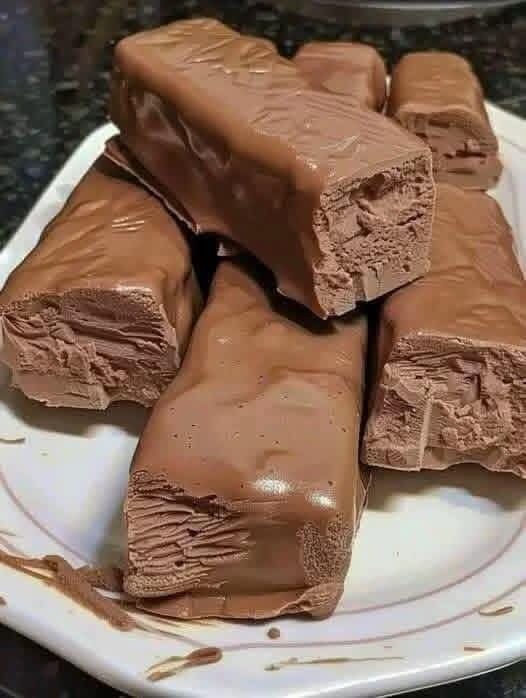 Homemade Chocolate Ice Cream Bars Recipe