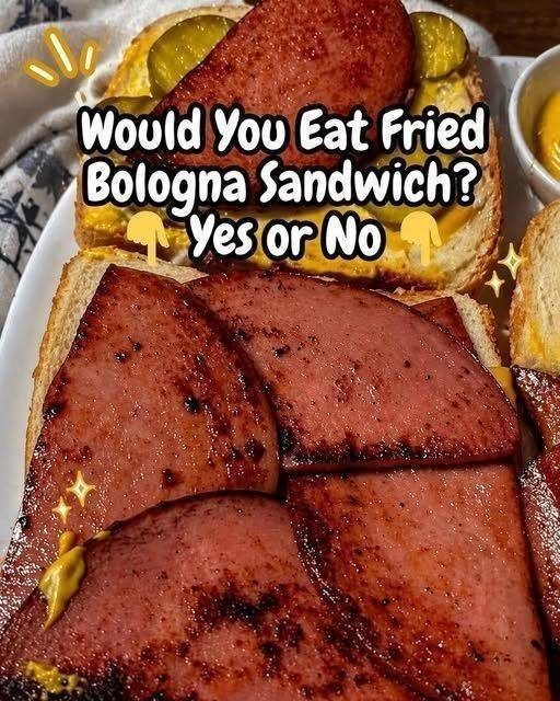 Crispy Fried Bologna Sandwich