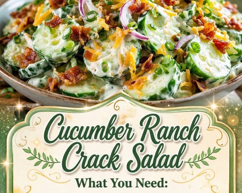Cucumber Ranch Crack Salad