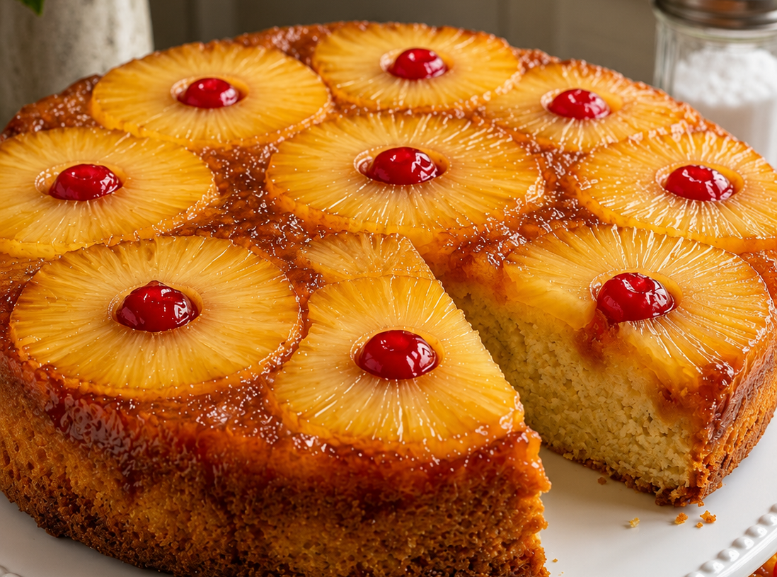  Pineapple Upside-Down Cake 
