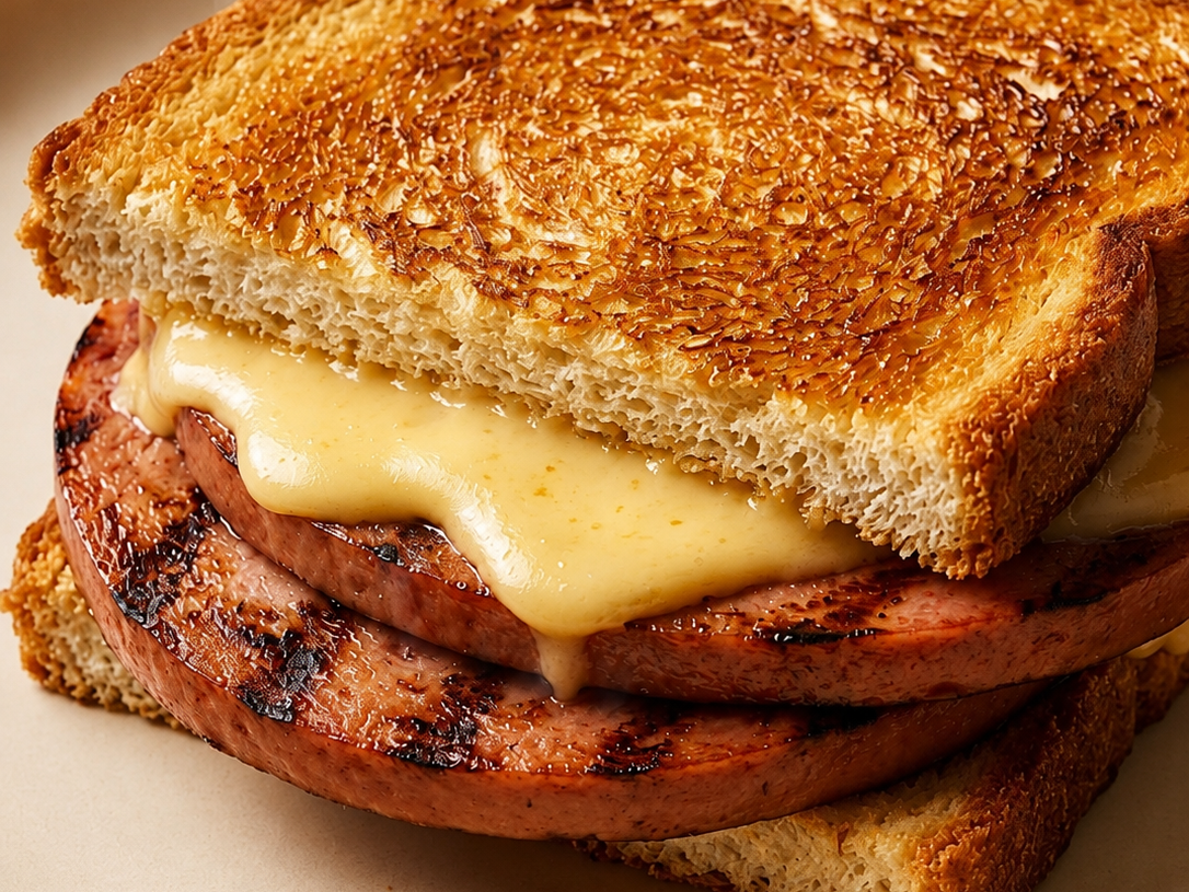 🥪 Ultimate Crispy Grilled Bologna & Melted Cheese Sandwich