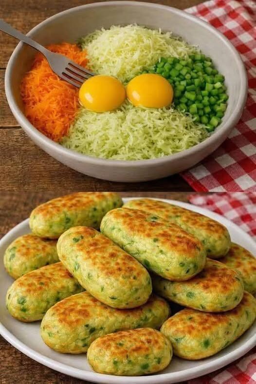 🥒 Diabetic-Friendly High-Protein Crispy Zucchini Oatmeal Patties