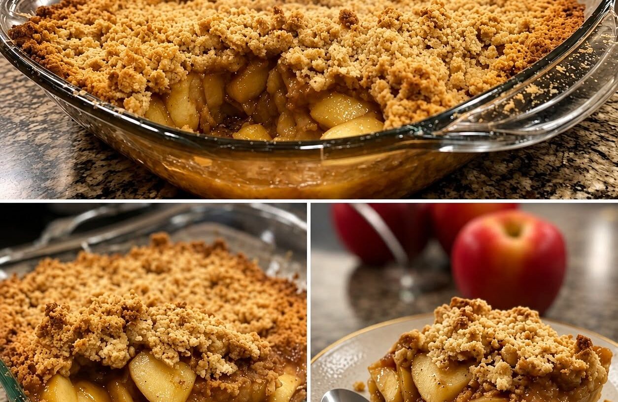Warm Apple Crisp that hits all the comfort notes: