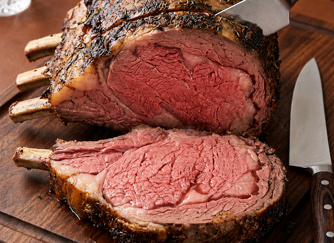 🥩 Garlic & Herb Prime Rib Roast