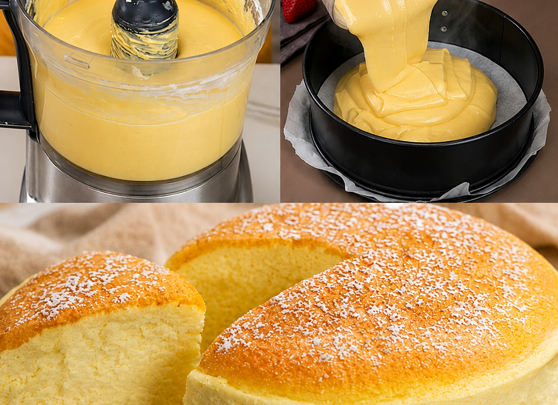 🍰 Fluffy Japanese Cotton Cheesecake