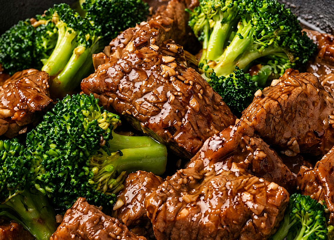 🥩 Garlic Ginger Beef & Broccoli Stir-Fry