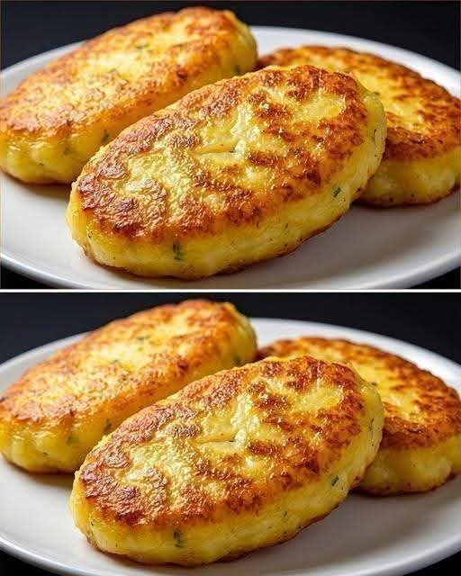 Crispy Potato Cheese Patties