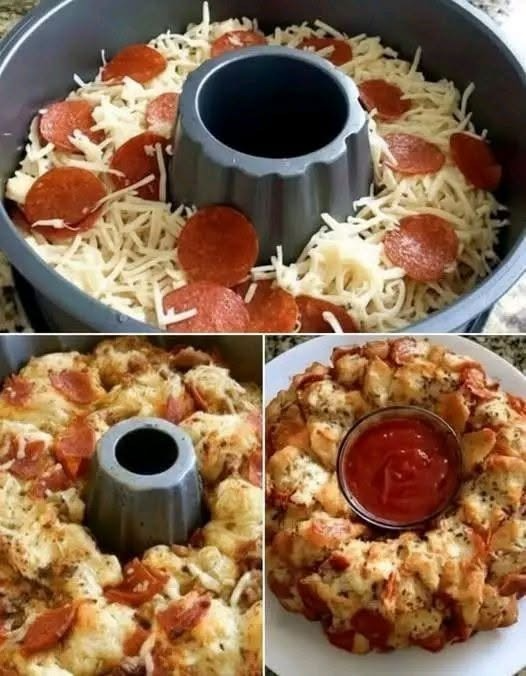 Pizza Pull-Apart Ring 