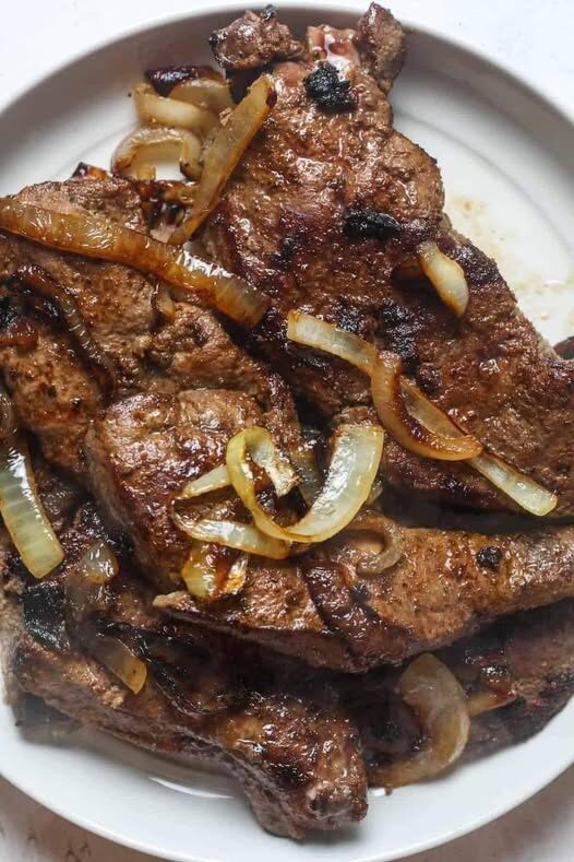 Beef liver and onions Recipe