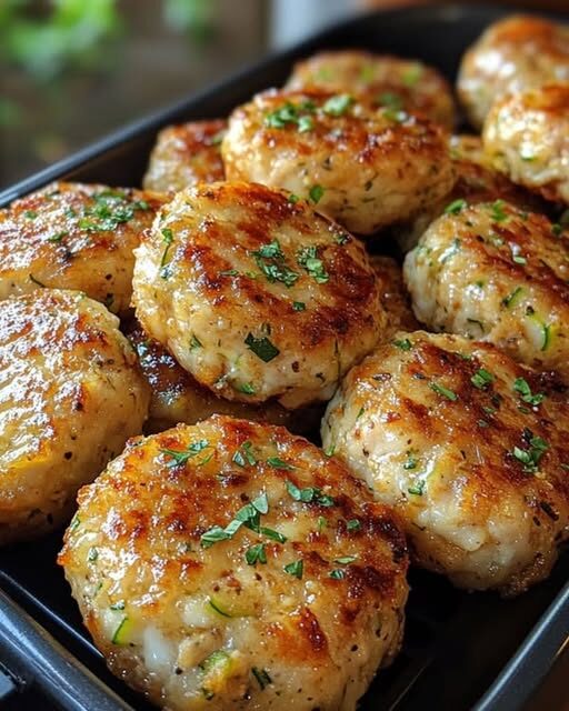  Air Fryer Chicken Rissoles – Crispy Outside, Juicy Inside!
