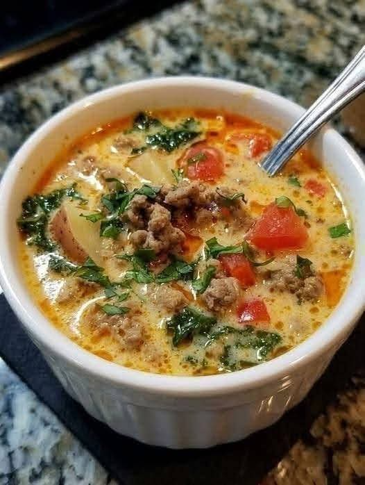 Creamy Sausage & Potato Soup