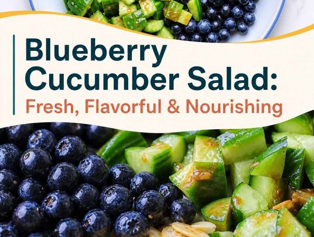 Blueberry Cucumber Salad