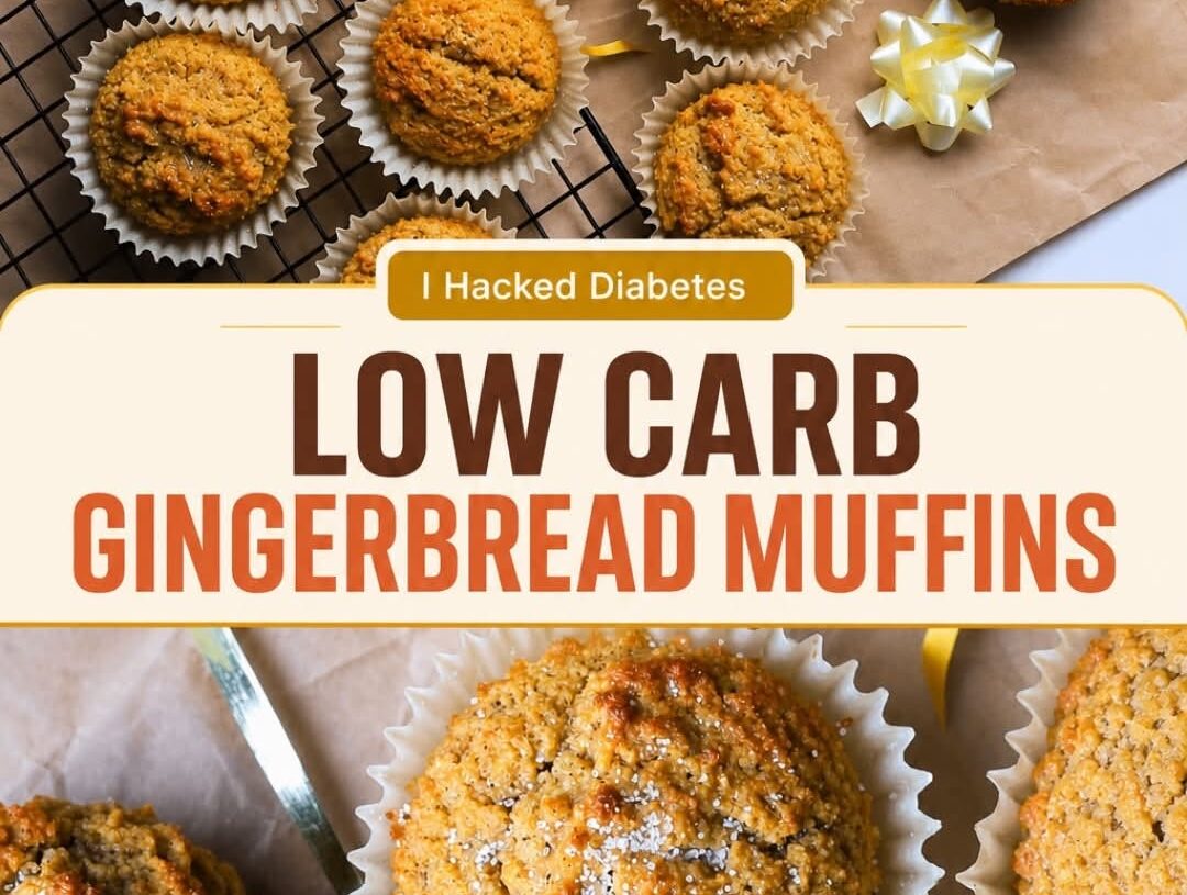 Low-Carb Gingerbread Muffins