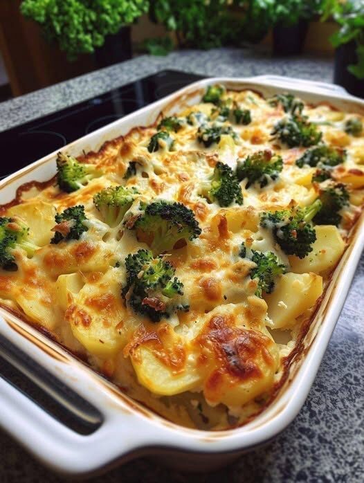 Broccoli Potato Bake