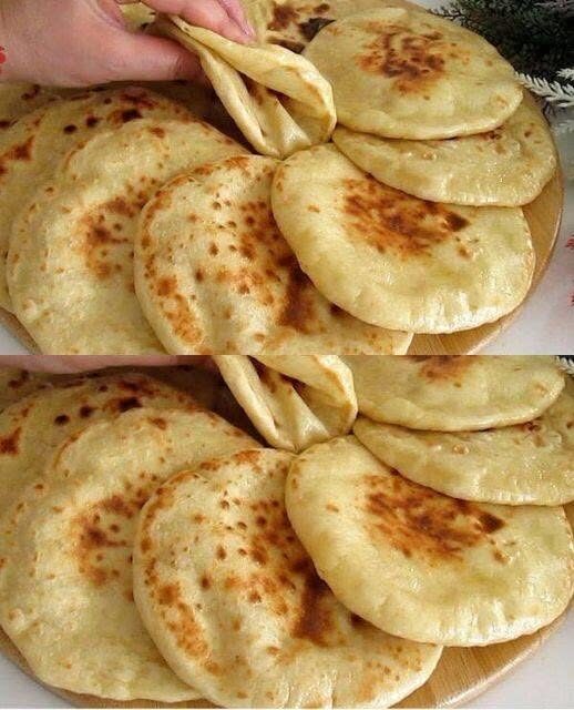 Soft & Fluffy Stuffed Flatbread