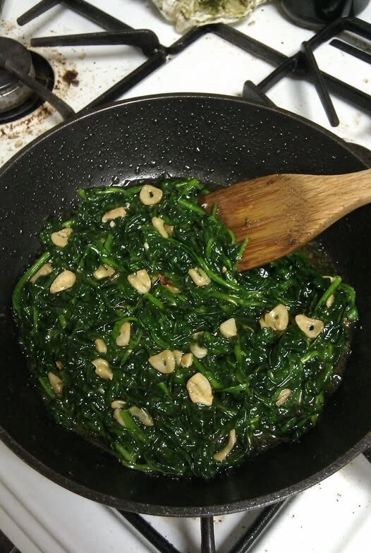 Garlic Spinach